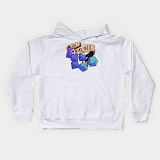 How I Roll Kids Hoodie